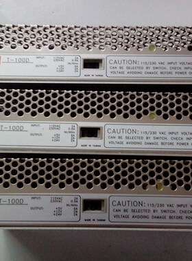 二手开关电源 T-100D 5V/6A 12V/2A 24V2A三路输出 功能包好