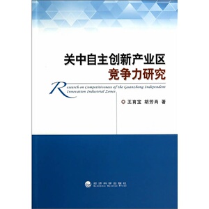 关中自主创新产业区竞争力研究
