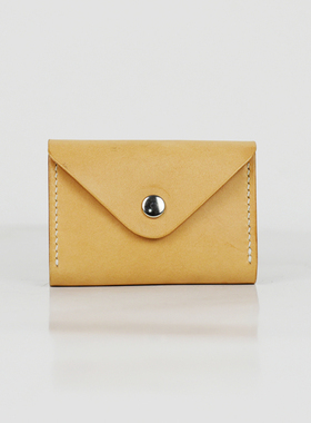 卡包 植鞣革 意大利鞍革两用钥匙包 复古养色