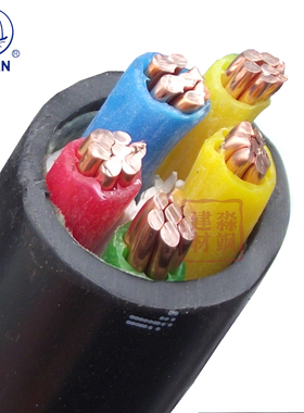 YJV电缆5芯10 16 25 35 50平方起帆三相五线动力线VV有WDZBN另算