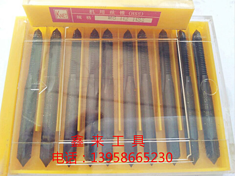 正宗KNET耐特发黑氮化丝攻丝锥机用直槽M3/M4/M5/M6/M8/M10/M12