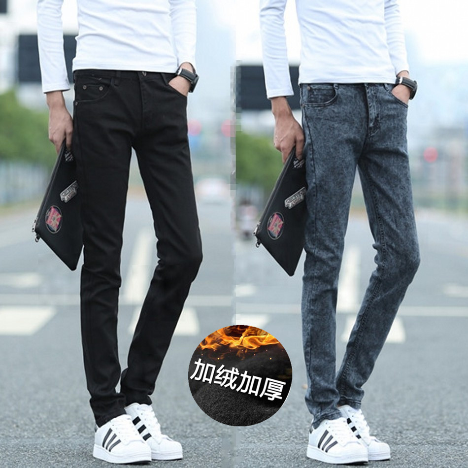 Jeans pour adolescent pieds Slim pour automne - Ref 1464522 Image 31