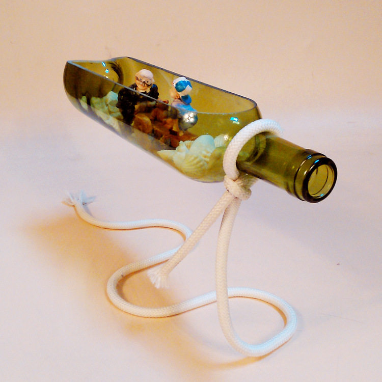 新品上市创意悬浮酒瓶微景观道具桌面装饰摆件生态园艺造景器皿,家居饰品,装饰摆件,淘宝优惠券,粉丝福利购,淘宝优惠卷