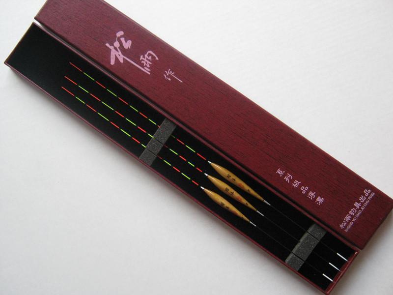 包运正品 13目 碳化巴尔杉木 枣核型 高灵敏度浮漂浮标渔具一套