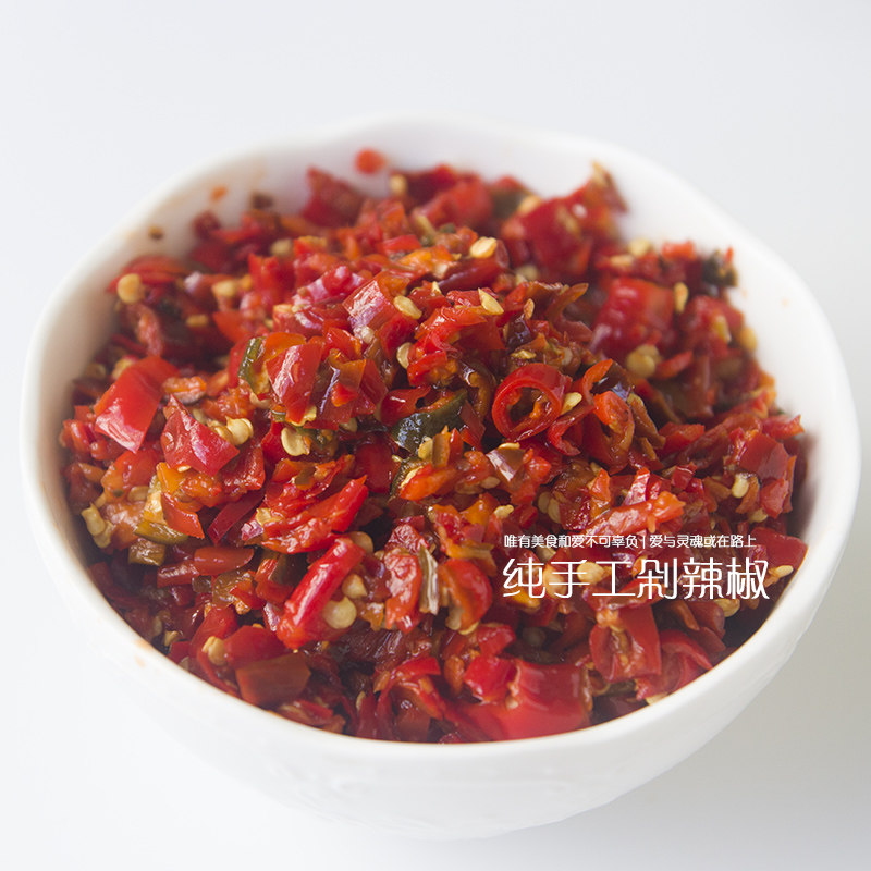 湖南剁辣椒 农家纯手工自制超辣朝天椒辣椒酱 下饭菜,粮油调味/速食/干货/烘焙,辣椒酱,淘宝优惠券,粉丝福利购,淘宝优惠卷