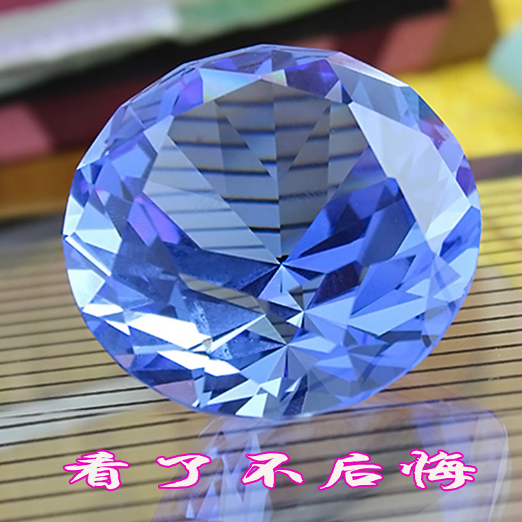 水晶钻石创意礼品珠宝柜台摄影道具摆件生日礼物过家家玩具装饰品