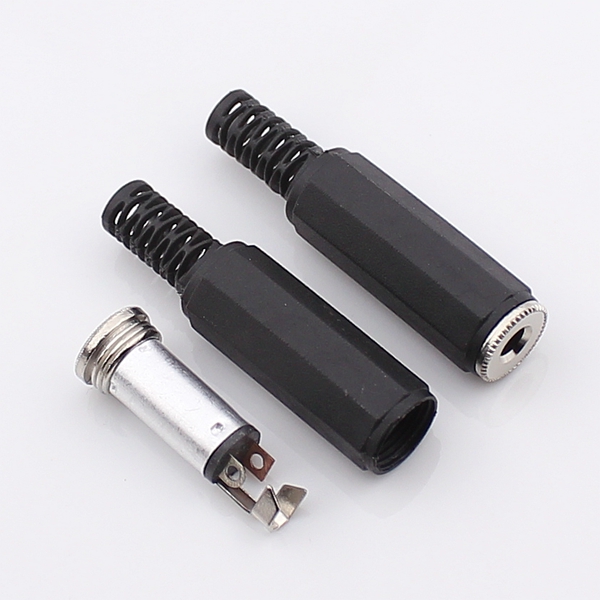 音频母座3.5mm孔母座