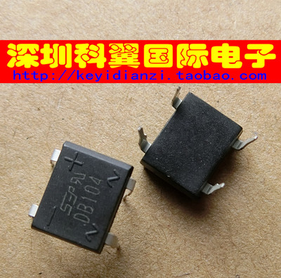 DB104  DB104S 整流桥 桥堆400V/1A  直插DIP-4 / 贴片SOP-4 全新