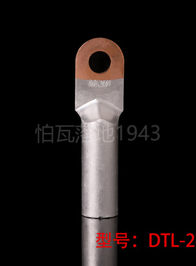 华一牌 DTL堵油式铜铝接头 DTL-240MM2 铜铝鼻  铜铝接线端子