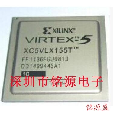 铭源盛 XC5VLX155T-2FFG1136I XC5VLX155T-2FF1136I BGA1136 芯片