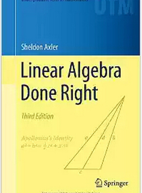 预订 Linear Algebra Done Right