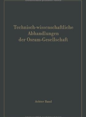 【预订】Technisch-Wissenschaftliche Abhandlu...