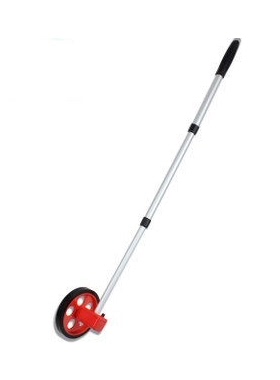 ANTAIX红色机械数显测距车 测量轮 测量轮 测距仪 测距轮 大轮尺