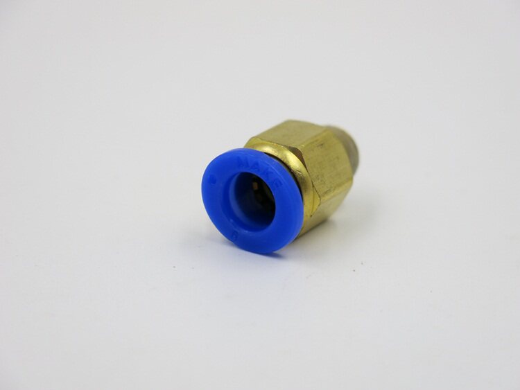 优速达 602G  1分蓝头8厘 气缸专用铜接头8X5.5pu直管专用图片