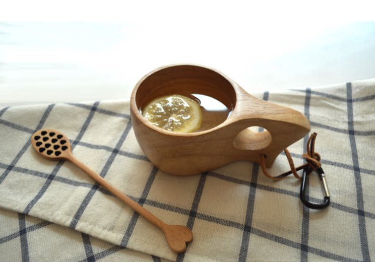 佐佐木创意随手杯木咖啡杯水杯便携茶杯牛奶木杯杯子酒杯茶杯