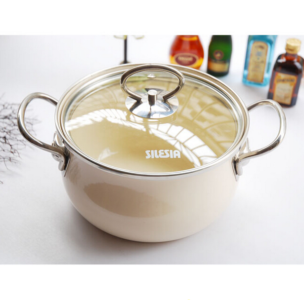 外贸二等品瑕疵处理专拍/搪瓷煲汤锅奶锅炖烧煮面锅18/20/22/24