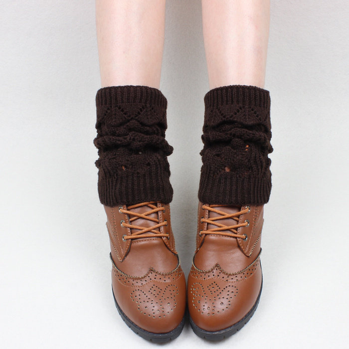 潮流时尚百搭镂空鞋套袜套秋冬韩国保暖堆堆袜女士纯色靴套脚套,女士内衣/男士内衣/家居服,中筒袜,淘宝优惠券,粉丝福利购,淘宝优惠卷