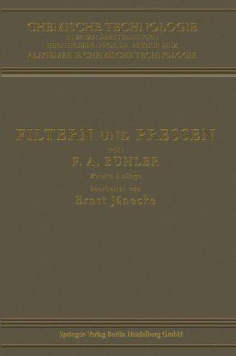 【预订】Filtern Und Pressen Zum Trennen Von ...