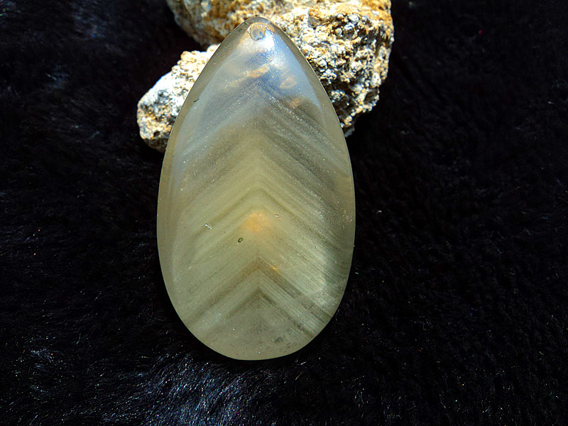 天然天然水晶吊坠绿幽灵