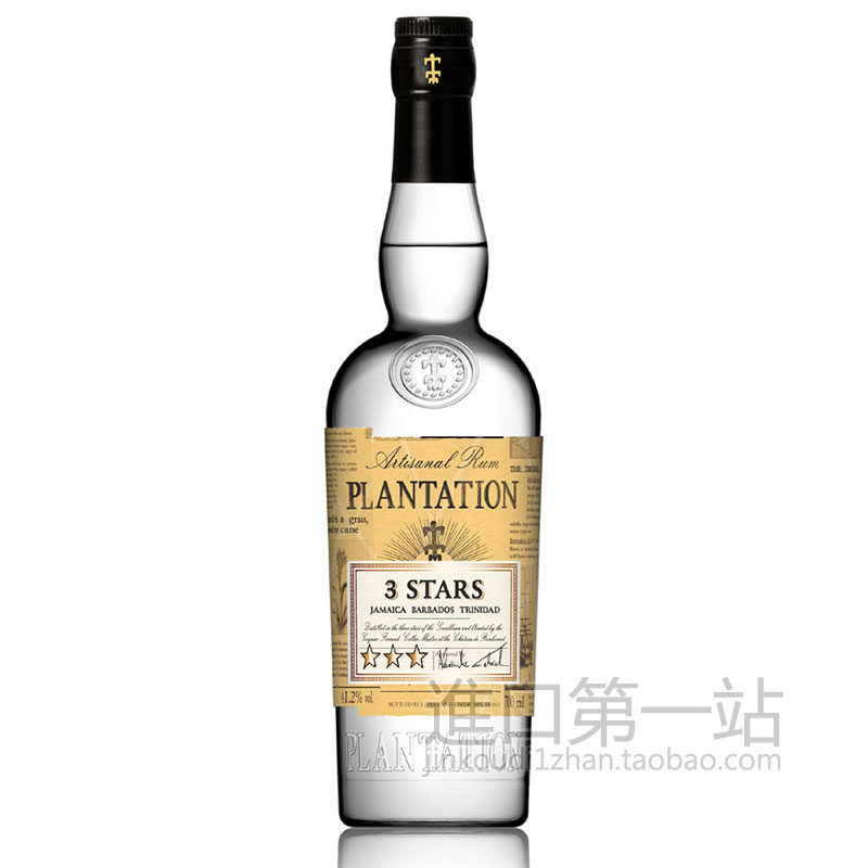 洋酒 Plantation Three Stars Silver Rum 蔗園3星朗姆酒 配置酒