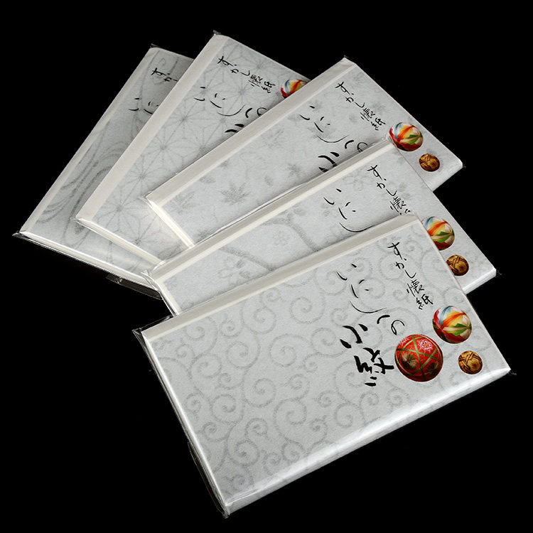 日本进口 美浓和纸 小纹怀纸 水印花纹 和风小物 茶道点心纸 便笺