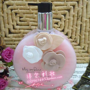 包邮 正品亚卡娜诱惑女孩香水身体乳~粉色香水香型 400ml