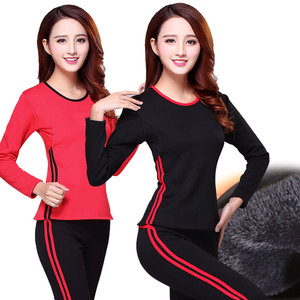 涪舞中老年广场舞服装春秋冬加绒厚跳舞健身衣舞蹈服上衣保暖大码