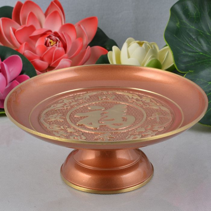 祠堂福字供盘工艺品