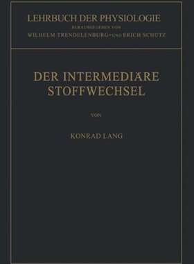 【预订】Der Intermediare Stoffwechsel
