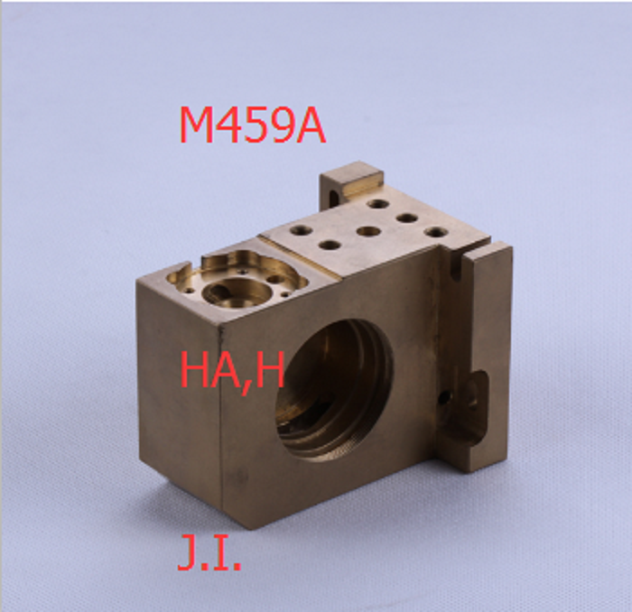 HA下本体铜座 SL下滚轮座M459-A  X177B713H02 70*98*98慢走丝