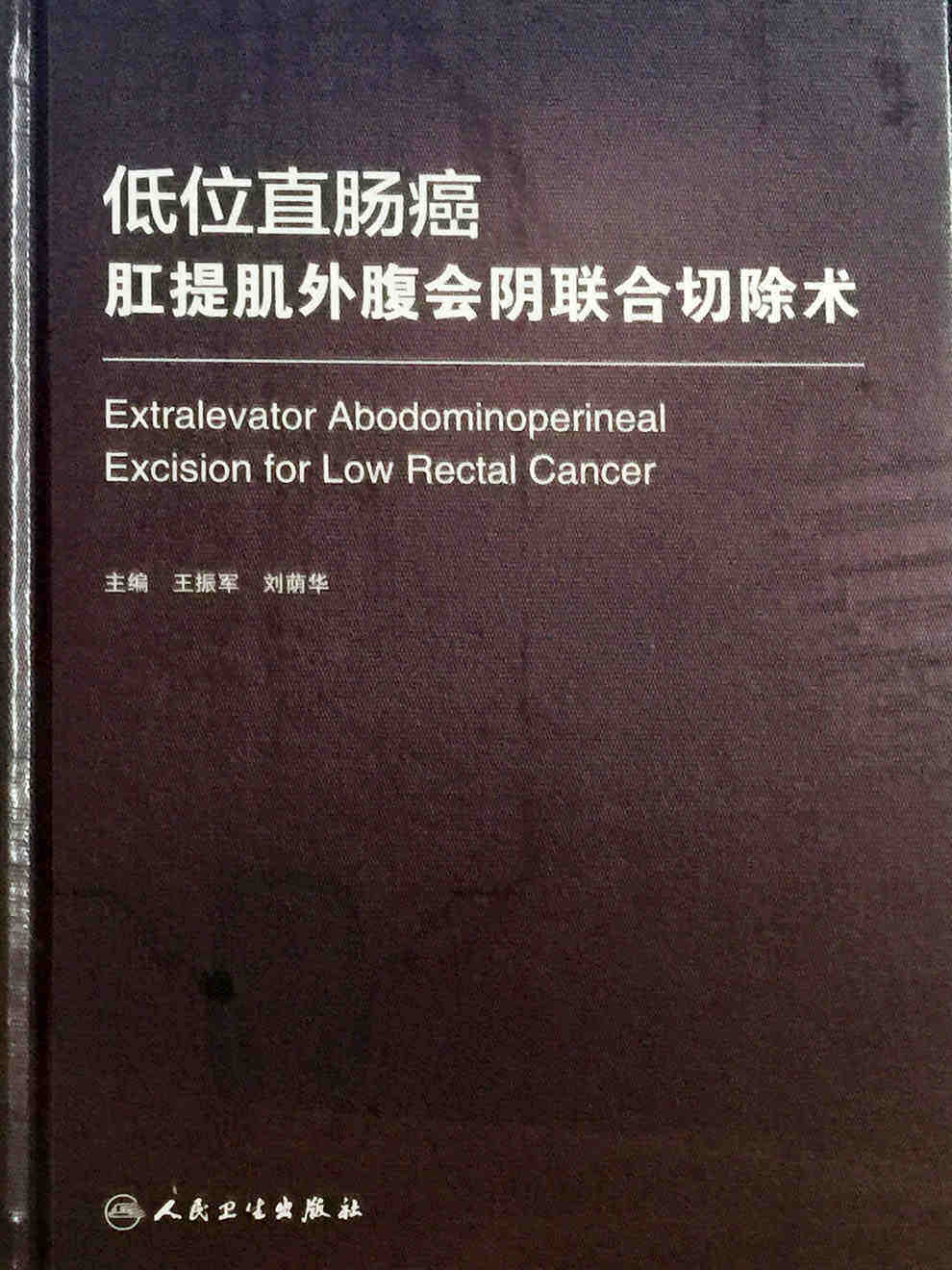 Z包邮正版低位直肠癌肛提肌外腹会阴联合切除术 振军等编 人民卫生出版社