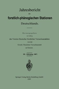 【预订】Jahresbericht Der Forstlich-Phanolog...