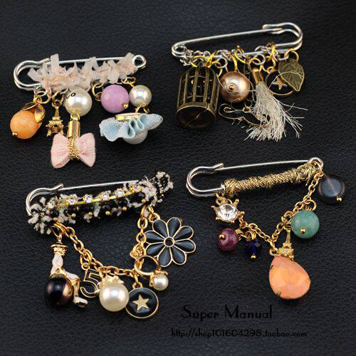 Broche femme en Matériau mixte - Ref 1172876 Image 1