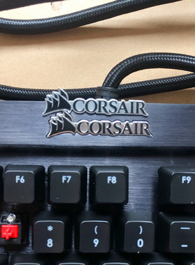 海盗船惩戒者K70 K95RGB LOGO 支架 脚贴 后支架 多媒体功能键帽