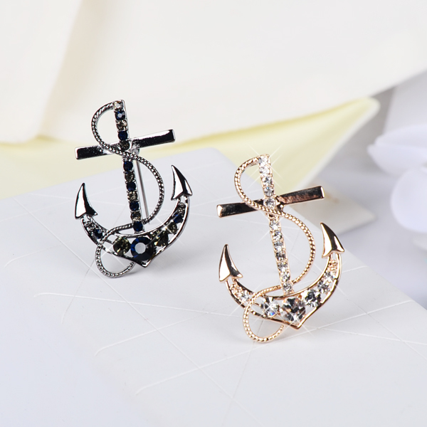 Broche homme en Zircon diamant - Ref 1185567 Image 1