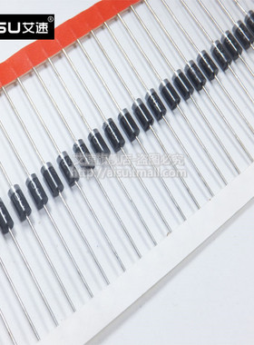 SR2100肖基二极管 2A/100V 直插 DO-15 编带肖特基势垒整流二极管