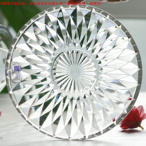 欧式无铅玻璃果盘小零食盘水果盘