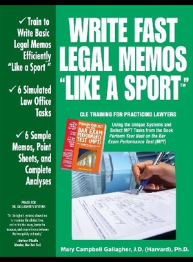 【预售】Write Fast Legal Memos Like a Sport(tm)