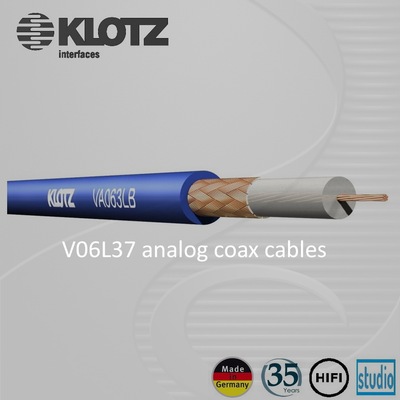 德国75欧姆KlotzBNCRCA同轴线