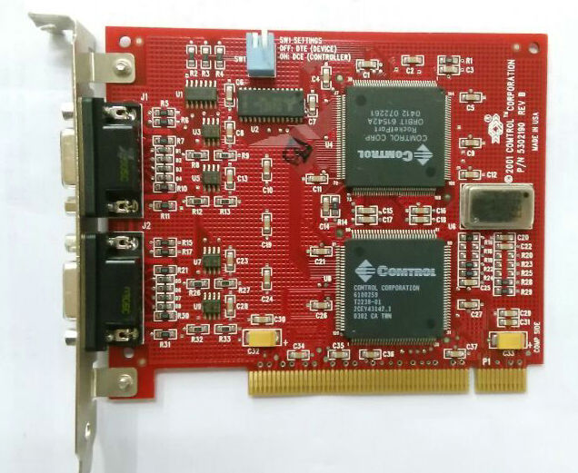 COMTROL RocketPort Plus 2P SMPTE P/N:5002190 DB9 串口卡