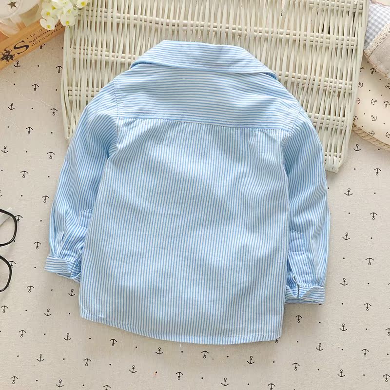 Chemise garcon à manche longue - Ref 2074379 Image 4