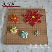 双面软木垫结绳板衍纸缠绕器20X20cm方格印刷 网格造型板对齐坐标