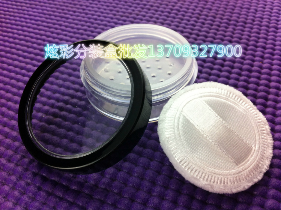 20g粉扑圆形分装盒图片