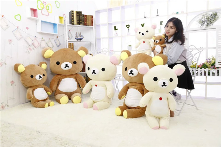 动漫公仔轻松熊毛绒玩具女友