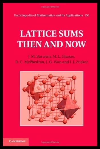 【预售】lattice sums then and now
