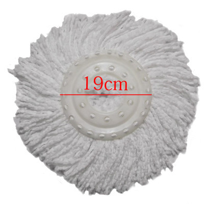 直径19cm厘米老款拖布墩布头替换大号拖把头好神拖旋转甩水拖把头