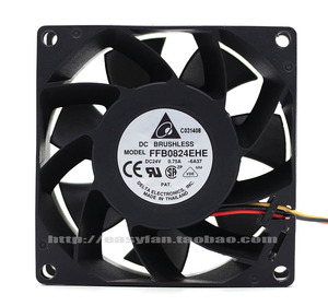 原装正品台达 8038 暴力/大风量变流器风扇 FFB0824EHE 24V 0.75A