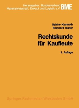【预售】Rechtskunde Fur Kaufleute