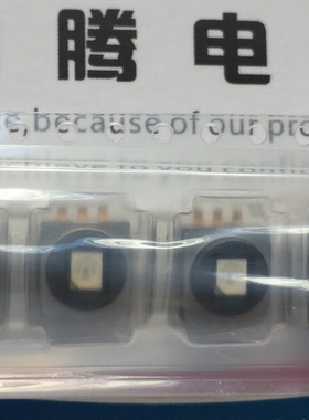 进口法国C&K 8*8轻触开关 K5ATGN43GP 带绿色灯按键微动 贴片5脚