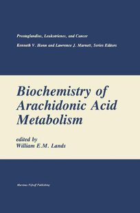 【预售】Biochemistry of Arachidonic Acid Metabolism